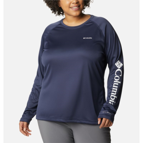 Columbia Womens Fork Stream Long Sleeve Shirt - Plus Size